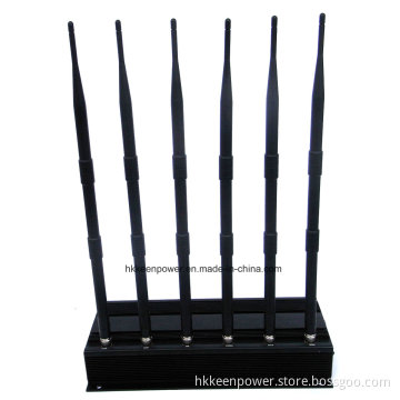 15W High Power 6 Bands 3G Phone Jammer VHF UHF Jammers